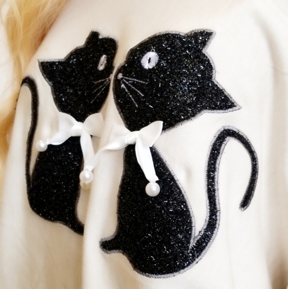 Sweater with Kittens top - Picture 3 of 4